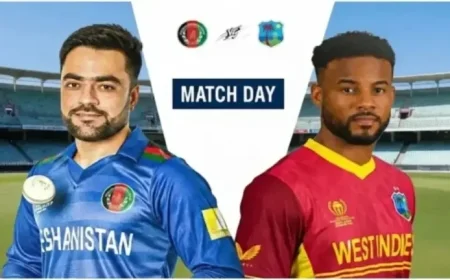 Afghanistan, West Indies Prepare for Final T20 World Cup 2026 Tune-up