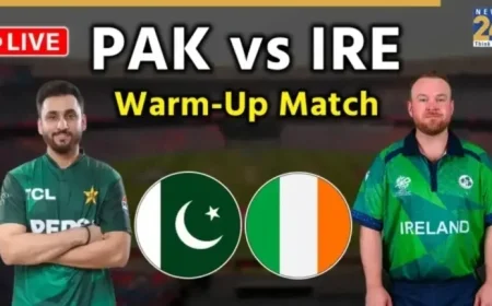 Pakistan Confronts Ireland in 2026 World Cup Warm-Up Amid Controversy