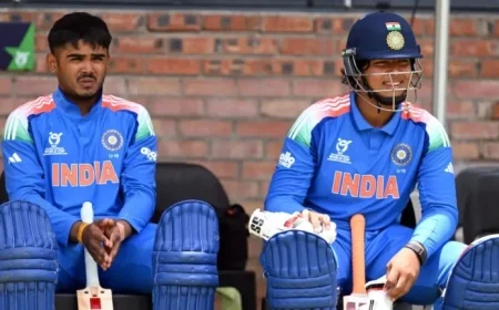 IND19 Leads AFG19 in U-19 World Cup 2026 Semi-Final, Harare