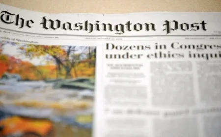 Bezos Initiates Layoffs at ‘Washington Post’: NPR