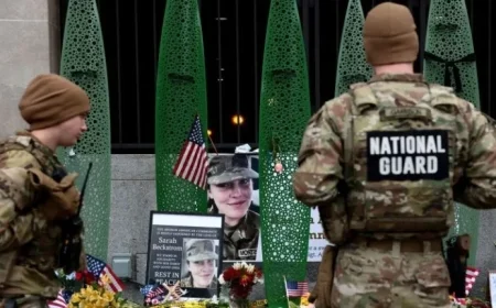 Justice Department to Pursue Death Penalty for National Guard Shooting Suspect