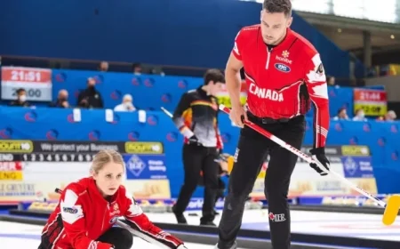Mixed Doubles Curling Kicks Off Milan Cortina Olympics Competition