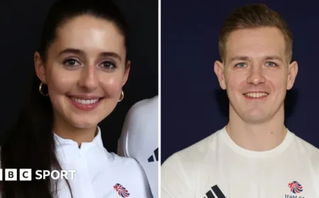 Lilah Fear, Brad Hall to Lead Team GB at 2026 Olympics Opening