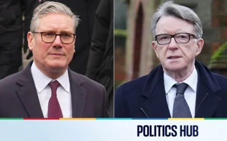 Police Investigate Allegations of Mandelson Leaking Sensitive Info to Epstein