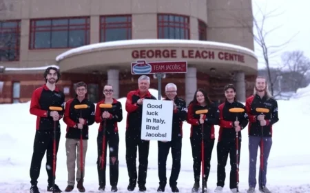 Algoma University Supports Local Curler in Second Olympic Bid