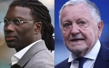 Bafétimbi Gomis Supports Jean-Michel Aulas for Lyon Mayor, Praises Dedication