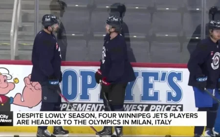 Winnipeg Jets Prepare for Olympic Departure to Milan