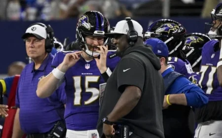 Ravens Part Ways with Quarterbacks Coach Tee Martin