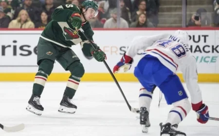 Quinn Hughes Backs Lane Hutson’s Thriving Career: ‘He’s Fun to Watch’