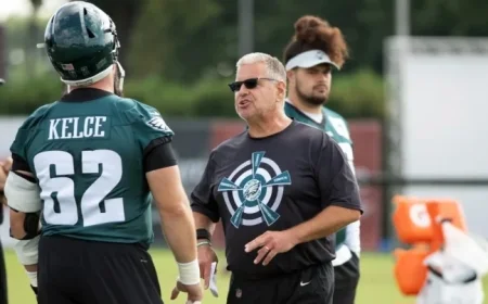 Jeff Stoutland Steps Down as Eagles’ Offensive Line Coach