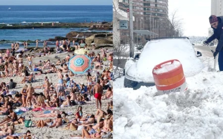 Western Winter Intensifies as Polar Vortex Retreats, Offering Eastern Snow Relief