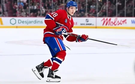 Lane Hutson Thrives Playing with Skilled Partner Noah Dobson