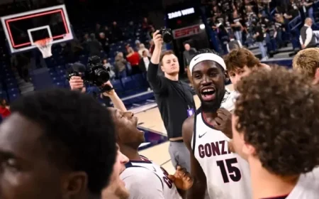 Gonzaga Aims to Harness Energy, Toughness for Oregon Road Challenge