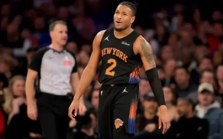 Knicks’ Miles McBride Undergoes Ankle Tests for Injury Insight