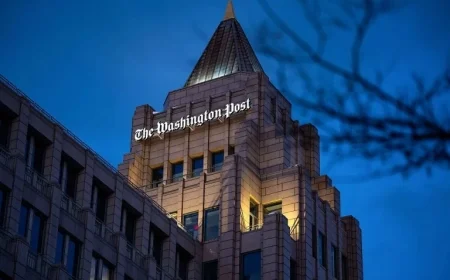Washington Post Cuts Hundreds, Closes Kyiv Bureau in Bezos-Led Layoffs