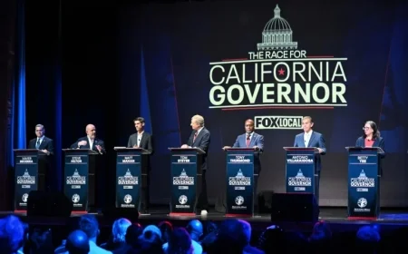 Key Takeaways from California Governor Candidates’ First Televised Debate