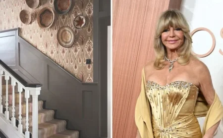 Goldie Hawn’s Global Entryway Reflects Her Travel Adventures
