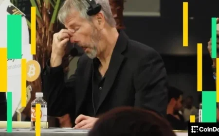 Michael Saylor’s MSTR Shares Slide, Approaching Eighth Consecutive Monthly Decline