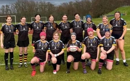 Mid Argyll U15 Girls Triumph in First Cup Rugby Match