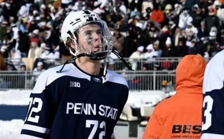 Penn State Hockey Star Gavin McKenna Charged with Felony