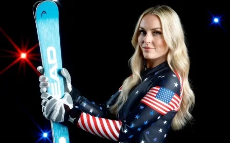 Lindsey Vonn Embarks on Personal, Imperfect Olympic Journey