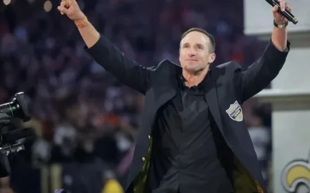 Tyler Shough Celebrates Drew Brees’ Induction into Hall of Fame: ‘He’s the G.O.A.T.’