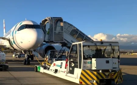 Swissport Achieves First Fully Electric Aircraft Turnaround at Geneva Airport