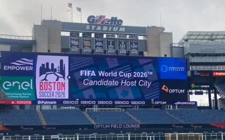 Foxborough Officials Demand $7.7M Security Fund for Boston FIFA World Cup