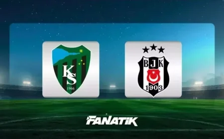 Live Coverage: Kocaelispor vs Beşiktaş – Lineup, Score, Stats