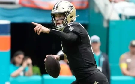 Fans Vote Saints’ Tyler Shough as NFL Rookie of the Year