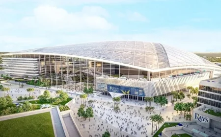 Rays Unveil Proposed Stadium at Hillsborough College Site