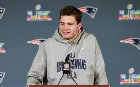 Drake Maye Confirms Shoulder Recovery: ‘I’m Feeling Great’