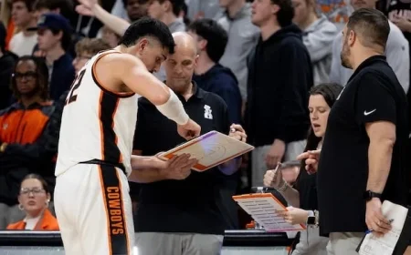 Oklahoma State Coach Steve Lutz Reflects on BYU Upset Win