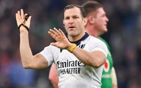 Meet Karl Dickson: Referee for France vs. Ireland Six Nations Match