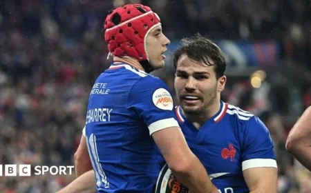 Live Updates: France vs Ireland in Six Nations Showdown