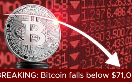 Bitcoin Slides Into the Mid-$60,000s as Forced Liquidations and Risk-Off Trading Hit Crypto Again