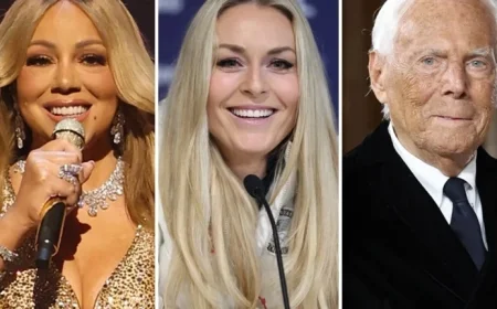 Mariah Carey Honors Armani Amid Political Tensions