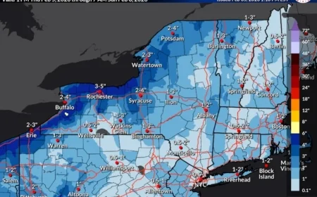 Central NY Braces for Snow: Up to 7 Inches Expected