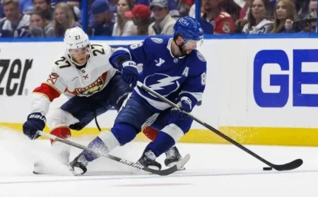 Lightning Battle Panthers Before Olympic Break Begins