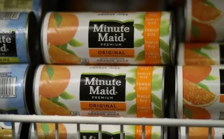 Minute Maid to Discontinue Frozen Juices