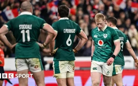 Ireland Aims to Rebound in Six Nations After Paris Defeat