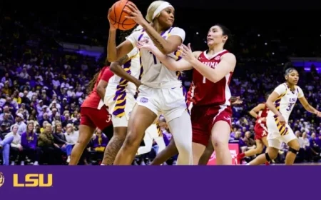 No. 5 LSU Heads to Austin for Top-5 Clash with Texas