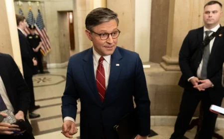 Speaker Johnson Defends Secured Borders with Biblical References Amid Pope’s Migrant Remarks