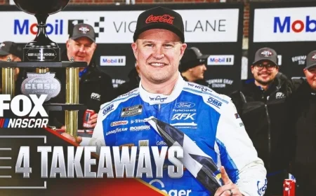 Ryan Preece Shines: Top 4 Insights from NASCAR’s Clash