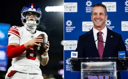 Jaxson Dart and John Harbaugh Forge Strong, Unbreakable Partnership