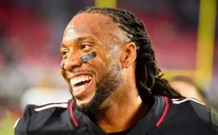 Larry Fitzgerald Inducted into Pro Football Hall of Fame on First Ballot