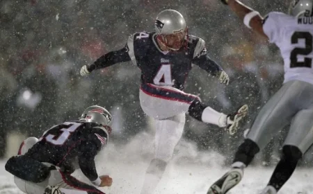 Mike Vrabel Hails Adam Vinatieri’s Snowy Field Goal as Football’s Greatest Feat