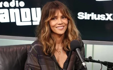 Halle Berry Dazzles in Sheer Robe for The Cut