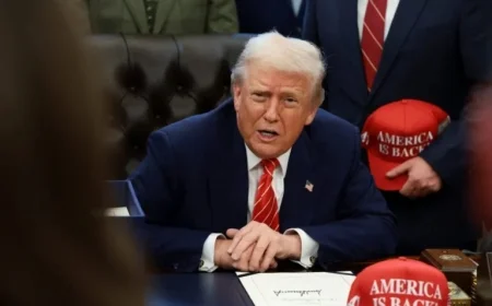 Trump Labels PBS and NPR ‘Waste of Money’ at Funding Bill Signing