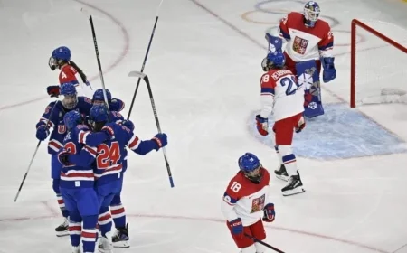 USA Defeats Czech Republic Amid Olympic Women’s Hockey’s Norovirus Outbreak
